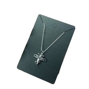 Airplane necklace